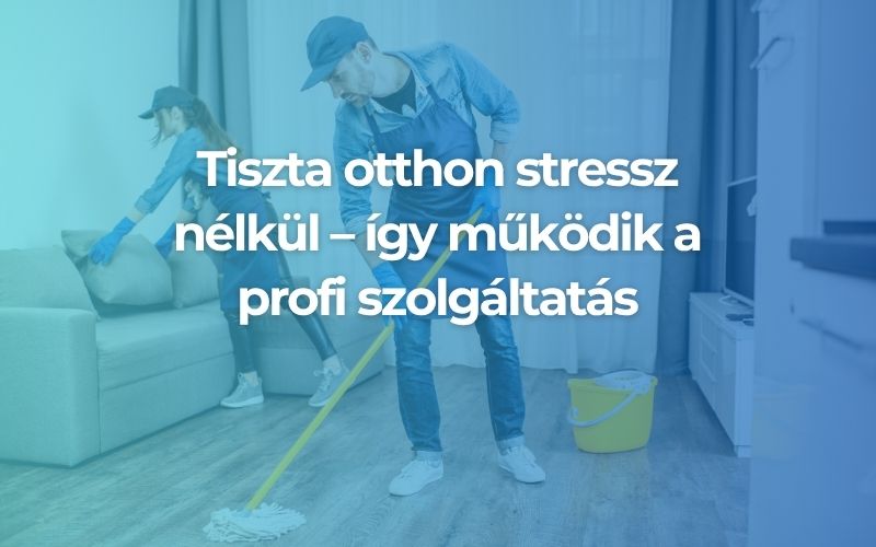 A Fónix-Cleaning csapata munka közben